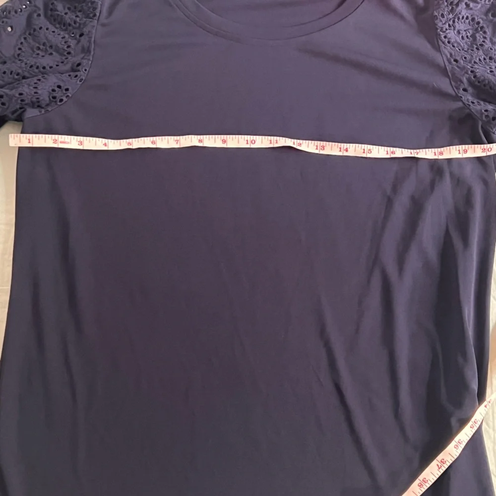 Karl Lagerfeld Navy top XL - Picture 5 of 5